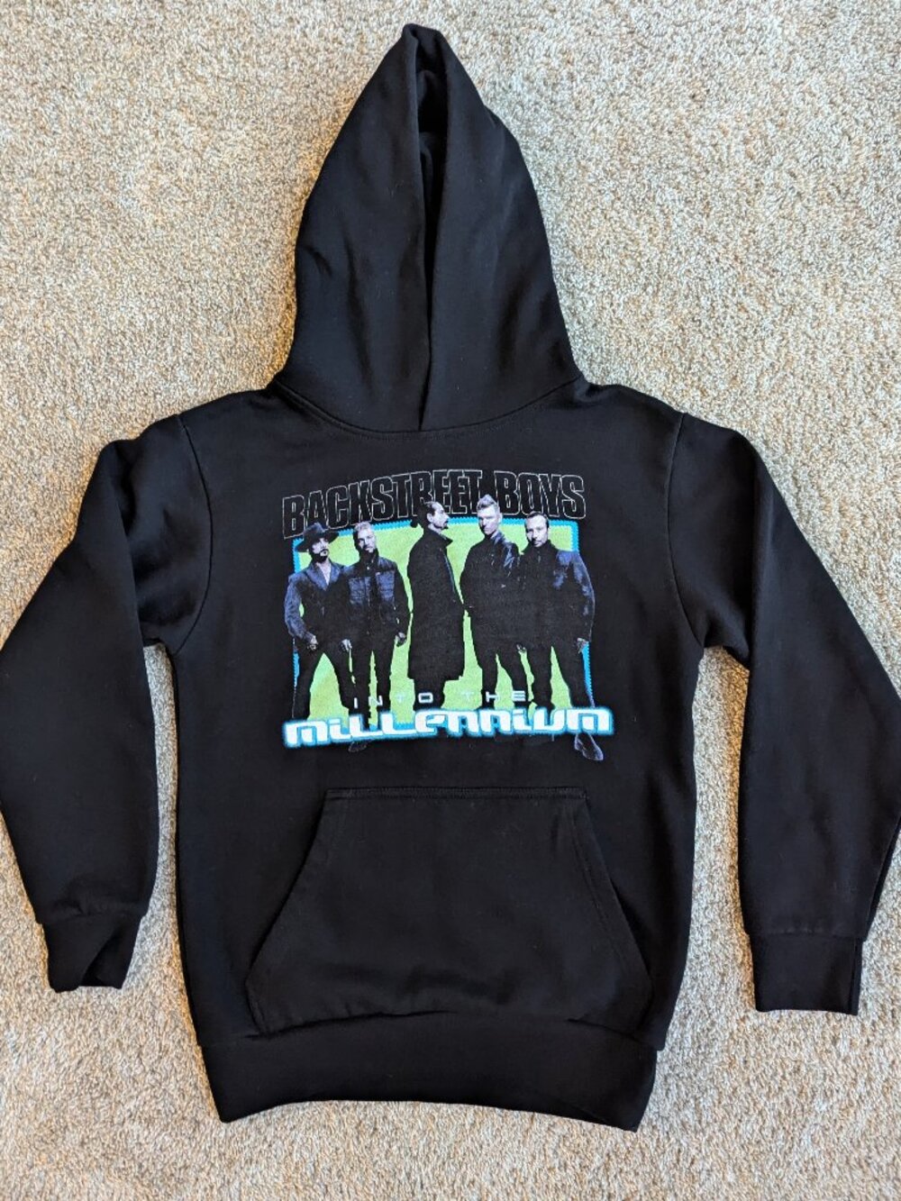 Backstreet Boys, Into the Millennium, Sphere Las Vegas, Oversize Hoodie; Small